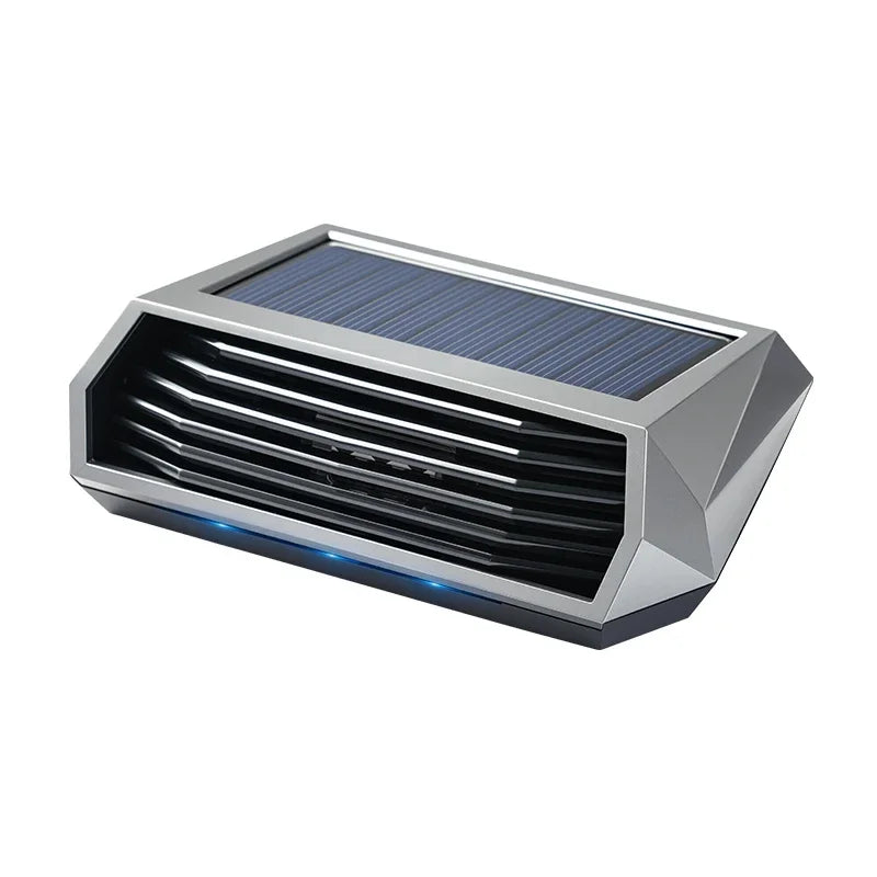 1pc, Solar purifier, automatic operation, air purifier with vibration sensor, can significantly improve the air inside the car i CM World