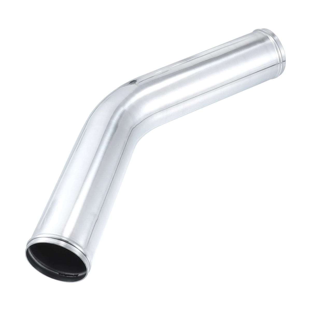 UXCELL 45 Degree Intercooler Pipe 63mm 70mm 76mm OD 300mm 500mm Long Aluminum Alloy Tube Intercooler Pipe Air Intake Tube