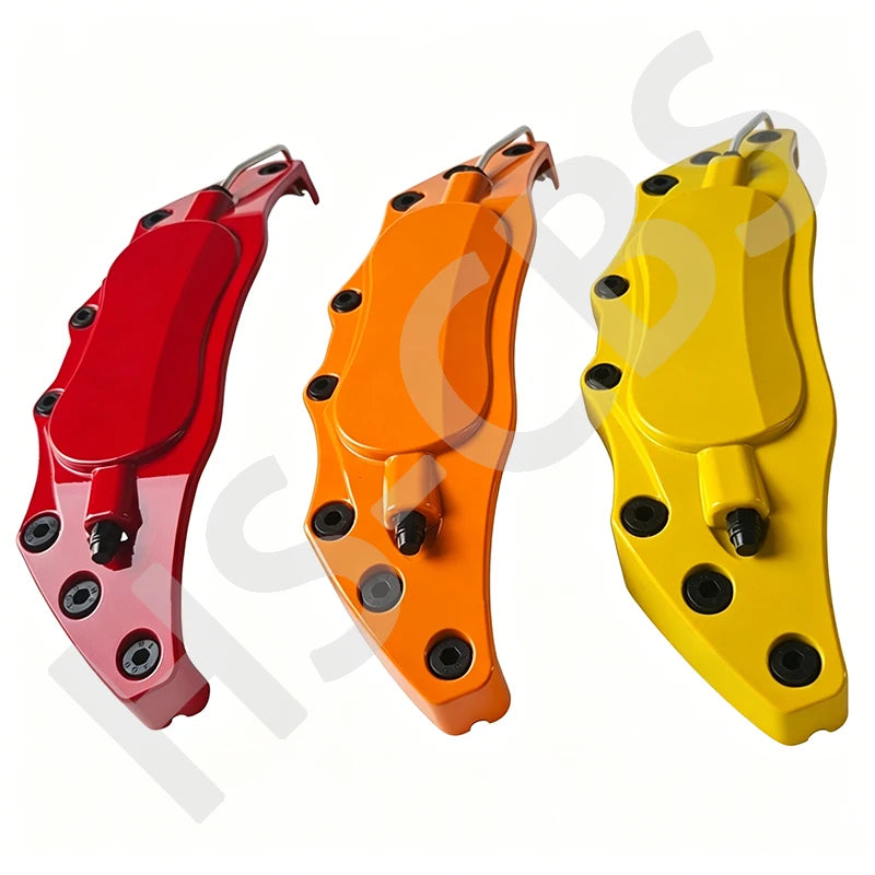 4Pcs Metal Car Brake Caliper Covers Anti Dust Protective Disc Shell for Audi Bmw Mercedes Benz VW volkswagen Peugeot Accessories