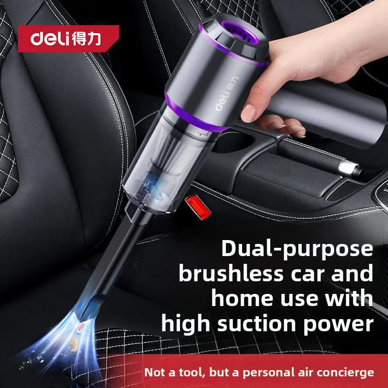 Cordless Vacuum Cleaner, High-power Dual-purpose for Suction and Blowing, Suitable for Car and Household Dust Removal Car Mobile World