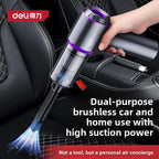 Cordless Vacuum Cleaner, High-power Dual-purpose for Suction and Blowing, Suitable for Car and Household Dust Removal Car Mobile World