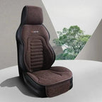 Universal Linen Car Seat Cover Four Season Auto Flax Comfortable Breathable Anti-Slip Covers Cushion SUV Car Seat Protection Car Mobile World