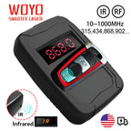 WOYO Frequency Tester Car Key 10-1000MHZ, PL001 Door TV RF IR Remote Control Tester Detector Inspection Tool, 315,433,868,902MHZ CM World
