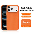 Original Techwoven Fabric For MagSafe Magnetic Phone Case For iPhone 17 Air 16 15 14 13 12 11 Pro Max Soft Shockproof Back Cover