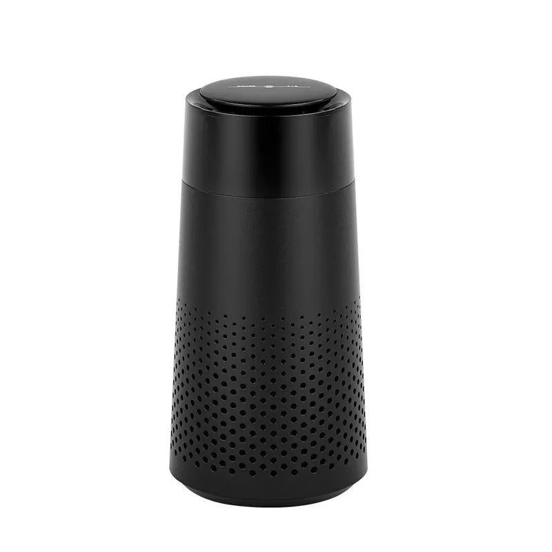 HEPA Filter Usb Air Purifier Car Home Negative Ion Odor Smell Removal Small Air Freshener  Electrical Appliances  White Black CM World