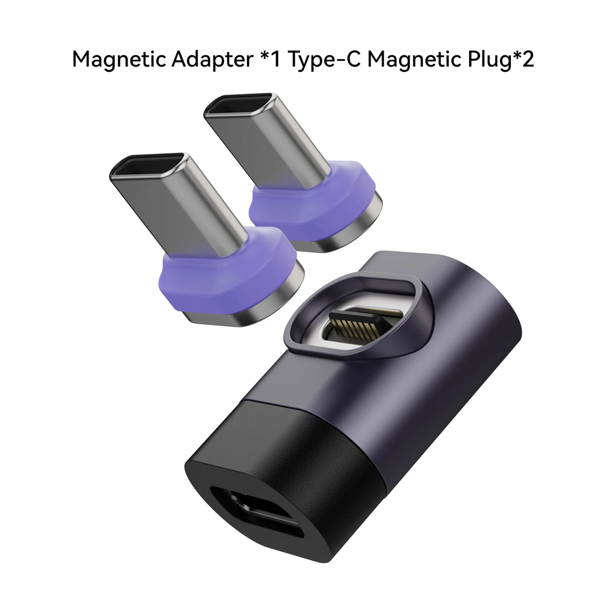 PD 240W Type-C Magnetic Adapter PD3.0 Fast Charging Right Angle USB C Connector Extender for iPhone 16 Macbookair Samsung