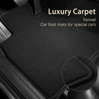 Original Car Floor Mats Velour For BMW X5 E70 MX5 2006   to  2013 Waterproof Black Carpet Auto Liners New