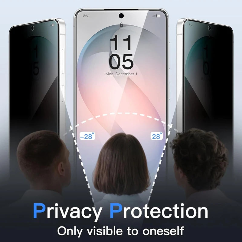 3PCS Privacy Tempered Glass For Samsung Galaxy S26 Ultra S26 Plus Screen Protector For Samsung S26 S26Ultra Anti Spy Glass
