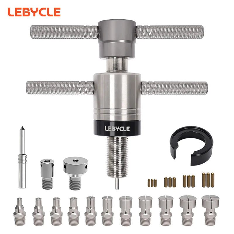 LEBYCLE MTB Road Bicycle Hub Bearing Removal Tool Bike Freehub Bearing Tool Bike Hub Bearing Tool Bike Hub Bearing Tool Bracket CM World