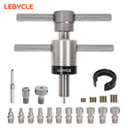 LEBYCLE MTB Road Bicycle Hub Bearing Removal Tool Bike Freehub Bearing Tool Bike Hub Bearing Tool Bike Hub Bearing Tool Bracket CM World