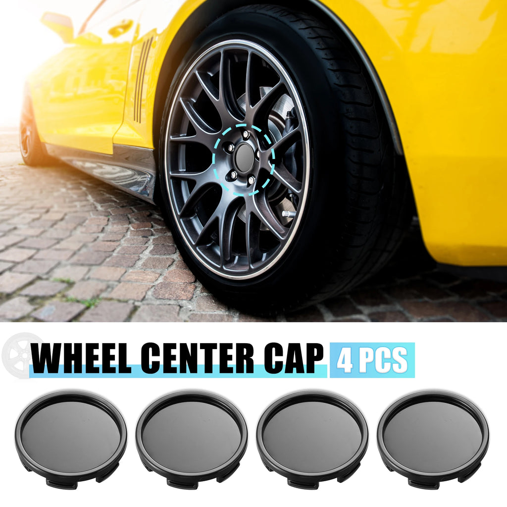 X Autohaux 4 Pcs OD 75mm 70mm 68mm 65mm 58mm 55mm 64mm 59mm 53mm  Automotive Wheel Center Caps Universal Tyre Hub Cap Cover