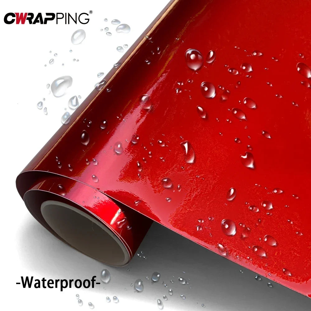 Car Vinyl Wrap Covering Film Car Decal High Glossy Auroral Films Change Color Stickers Vehicle Wrap Film for Auto Accessories Car Mobile World