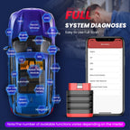 THINKCAR Thinkdiag Mini Bluetooth OBD2 Scanner Diagnostic Tool Full-System Car Scanner Check Engine Light Fault Code Reader Tool Car Mobile World