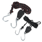 Automotive repair tools Hanging Rope Clip Heavy Duty Rope Hanger Ratchet Adjustable Car Tool Camping Tent Tool Dent repair tool CM World