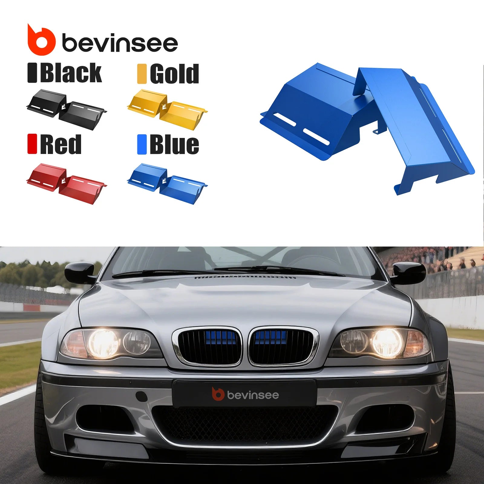 Aluminum Air Intake Scoops for BMW E90 E92 E93 323i 325i 328i 330i 335i 335d for BMW N54 N55 Engine 2007-2012 CM World