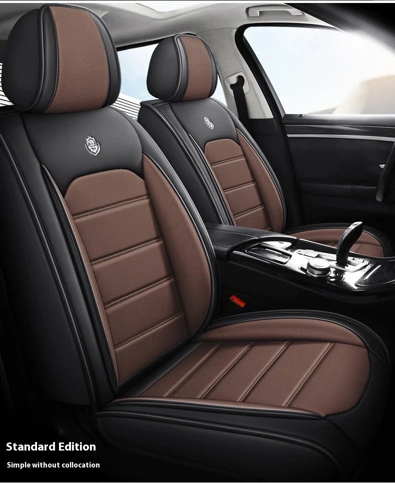 Universal Front Seat 2 Seat Car Seat Covers for SUVs And Sedans Durable Breathable And Easy to Clean Auto Seat Protector CM World