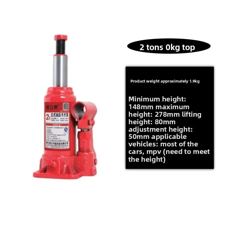 BEST Durable 2T3t5 Tons-50 Tons/t Trolley Car Truck Car Hydraulic Vertical Vehicle Jack Jac k and Lifting Equipment Car Maintena