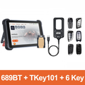 Global Version THINKSCAN 689BT Lifetime Free Auto OBD2 Scanner CANFD DOIP Full System Actuator Test 34 Reset Car Diagnostic Tool Car Mobile World