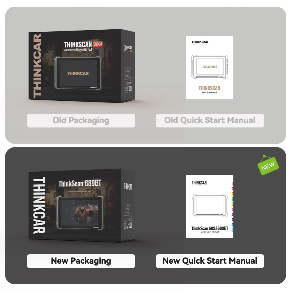 THINKCAR Thinkscan 689BT Diagnostic Tools Full System Automotive Scanner Lifetime Free Support ECU Coding CANFD DOIP Scan Tools