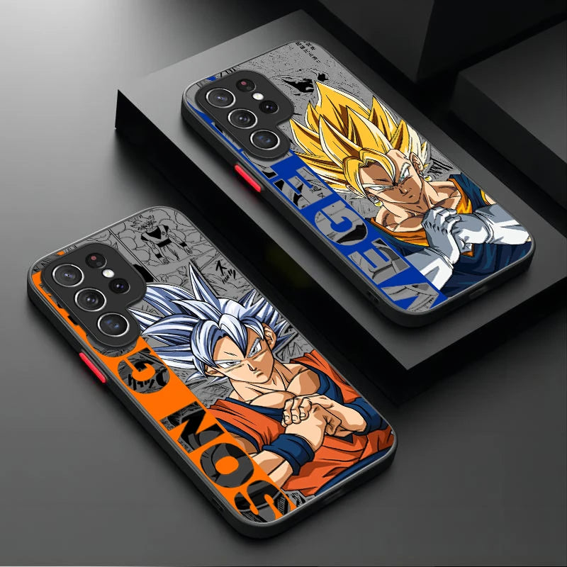 Dragon Ball Goku Vegetto Vegeta Gogeta Case For Samsung Galaxy S26 Edge S25 S24 S23 Ultra S22 Pro S21 Plus FE A07 4G A17 A37 A57