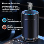 intelligent car air freshener, car fragrance machine,3 Mode Adjustable, auto on/off, lasts 3 months,suitable for mother and baby CM World
