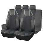 AUTOKING High Back Car Seat Covers Leather Seat Covers Universal Size Fit For Most Car SUV Truck Vans Accessories Interior CM World