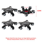 4Pcs For Audi Sline A3 A4 B5 B6 A3 8P 8V 8L A5 A6 C6 C5 S3 S4 S Car Styling Wheel Tire Hub Caps Cover Auto Exterior Accessories