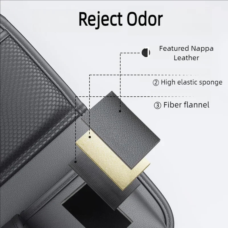 Folding Car Seat Back Storage Bag Rack - Small Table Board Included Essential Car Chair Back Organizer for Storage Supplies