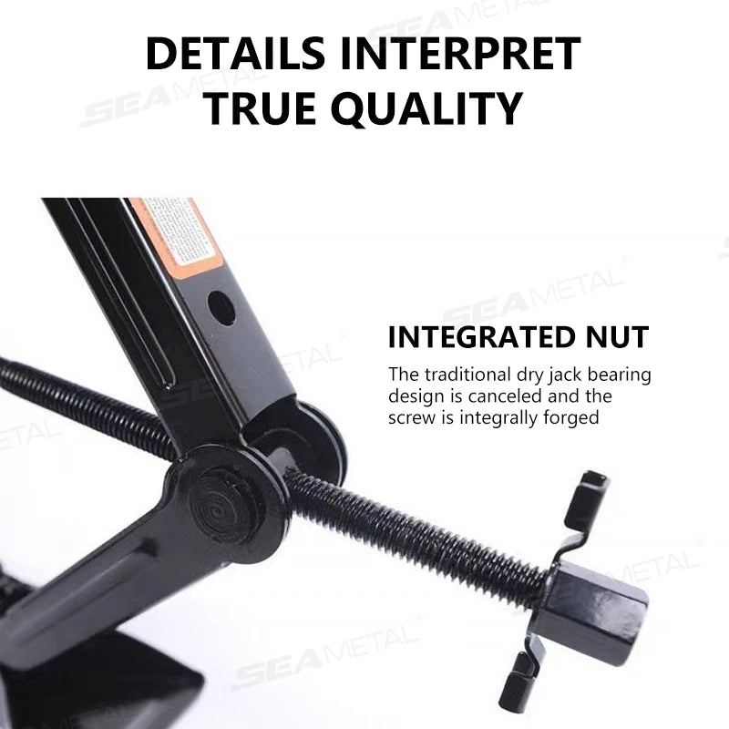 SEAMETAL Car Universal Crank Handle Car Jack Handle Lever Labor-saving Wrench Tool with CAR Tools for Car Mounted Accessories CM World