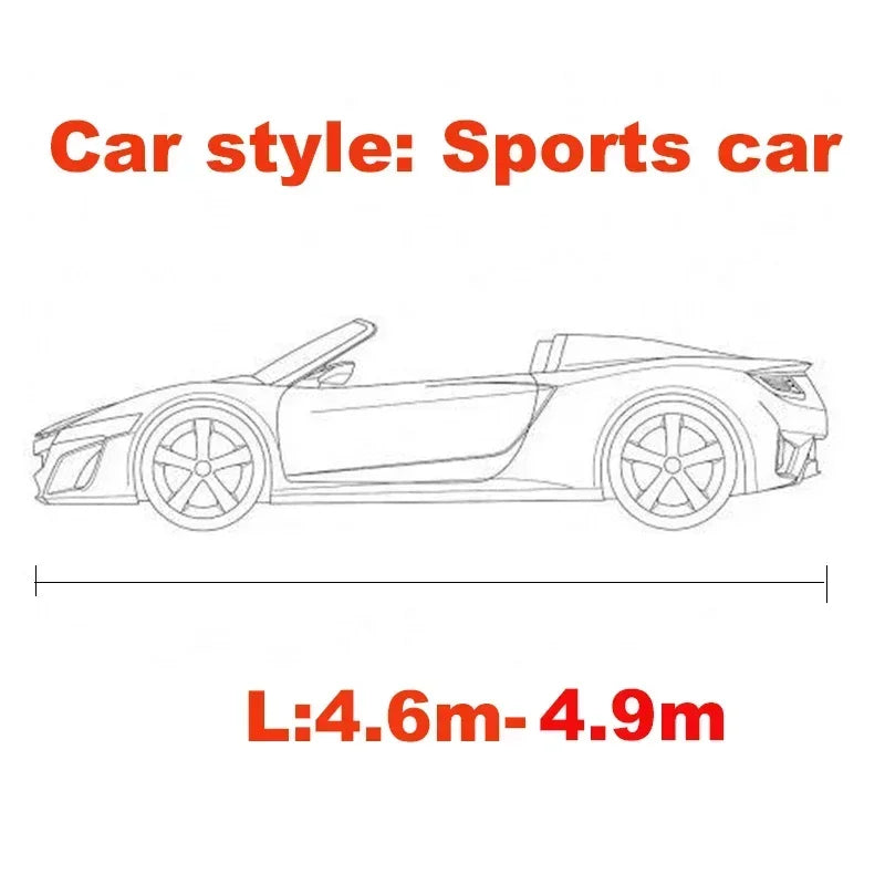 Universal Car Cover Customize Stretch Cloth Cover Beauty Styling Sunproof Dustproof Resistant Protection for BMW Benz Audi Mazda Car Mobile World