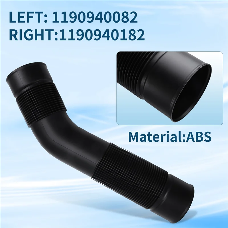 Superior-For MERCEDES BENZ SL500 500SL M119 Car Air Intake Tube Pipe Left Right A1190940082, A1190940182