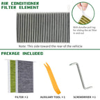 Car Air Filter Air Conditioner Cabin Filter For Tesla Model 3 Model Y 3rd Model3 Activated Carbon Replacement CM World