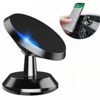 Magnetic Phone Holder for Car, Magnetic Car Mount for Cell Phone, 360° Rotation Universal Car Holder Fits All Smartphones CM World