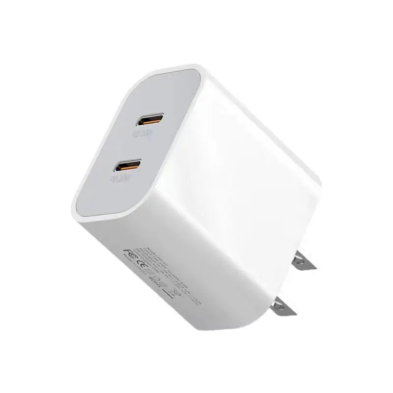 USB C Wall Charger Block 20W, 2-Pack Dual Port PD Power Delivery Fast Type C Charging  Plug Adapter for iPhone 11/12/13/14/15 Car Mobile World
