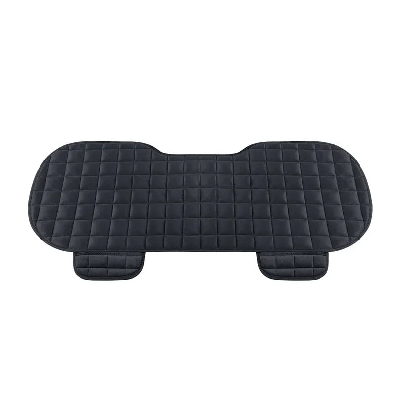 Car Seat Cover Front Rear Flocking Cloth Cushion Non Slide Winter Auto Protector Mat Pad Keep Warm Universal Fit Truck Suv Van