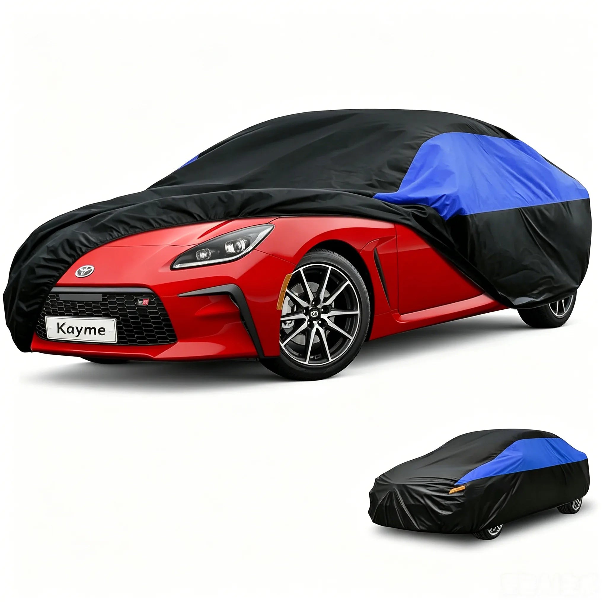 Custom Coupe Car Cover High Quality Outdoor Breathable Waterproof Sun UV Rain Dust Snow Wind Scratch-resistant Protection Cover Car Mobile World