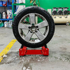 Tire Washing Rack Roller Tire Washing Rack Roller Support Placement Bracket Car Wash Beauty Repair Workshop