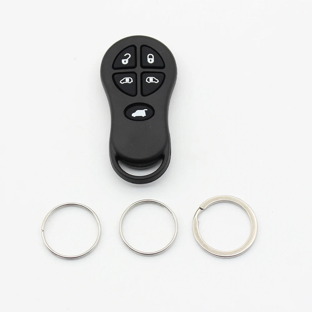 Xinyuexin 5/6 Button Remote Key Shell Case Fob for Chrysler Town & Country Prowler Voyager for Dodge Caravan Grand Key Chain CM World