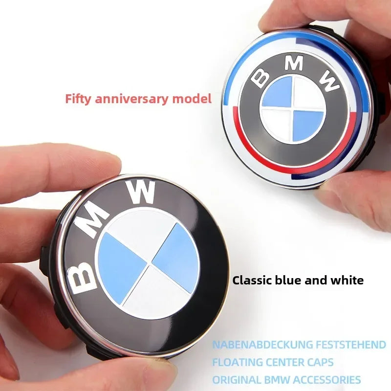 56/68mm BMW hub cover magnetic suspension hub center cover 1 3 5 7 series, 1x3x5x6 m2 m3 m4 m5 m6 automobile tire center logo. CM World