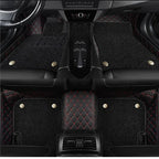Double layer 5D Custom Car Floor Mats For Fiat Freemont Auto Carpets Auto Carpets Foot Coche Accessorie