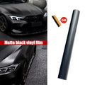 Car Matte Black Vinyl Wrap Film Cars Waterproof Scratch Resistant Stickers for Auto Motorcycle Body Modification Decals Sticker