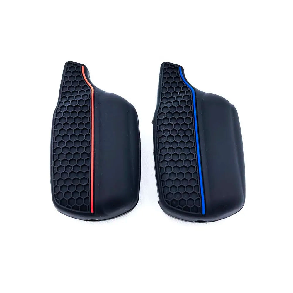 Silicone Car Key Case Cover for Starline B9 B91 B6 B61 A91 A61 V7 Russian Two Way Version LCD Alarm Keychain Accessories Shell