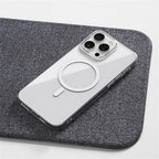 Ultra Thin Hard PC HD Transparent Magnetic Case For iPhone 17 Pro Max Air 16 15 14 13 12 For Magsafe Wireless Charge Clear Cover