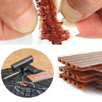 Tubeless Tire Repair Rubber Strips For Car Motorcycle Bicycle Puncture Plug Seal Quick Emergency Tire Repair Kit Accessories