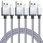 Fast Charging USB Charger Cable For iPhone 14 13 12 11 Xs Max Xr X 8 7 6 Plus  iPad Origin Mobile Phone Long Data Cord 1m 2m 3m
