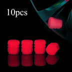 10pcs Luminous Valve Stem Cap Universal Car Decor CM World