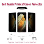 Self Repair Privacy Film For Samsung Galaxy S26 S25 S24 S23 Ultra S22 S21 S20 Plus  Anti-Spy Screen Protector Note 20 10 S10 5G Car Mobile World