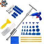 PWS Car Dent Repair Tools Puller Removal Kit Slide Hammer Reverse Hammer Tool Body Suction Cup Adhesive Blue Glue Tabs CM World