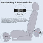 Luxury PU Leather Car Cooling Seat Cushion USB 12V/24V Universal Front Seat Cooled Cover With Fan Car Interior Seat Cooling Pad CM World