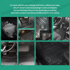 Front Rear TPE Floor Mats for Hyundai Tucson MK3 TL 5 Seats Fuel 2016 - 2021 Backrest Cushion Trunk Mat Waterproof Accessories